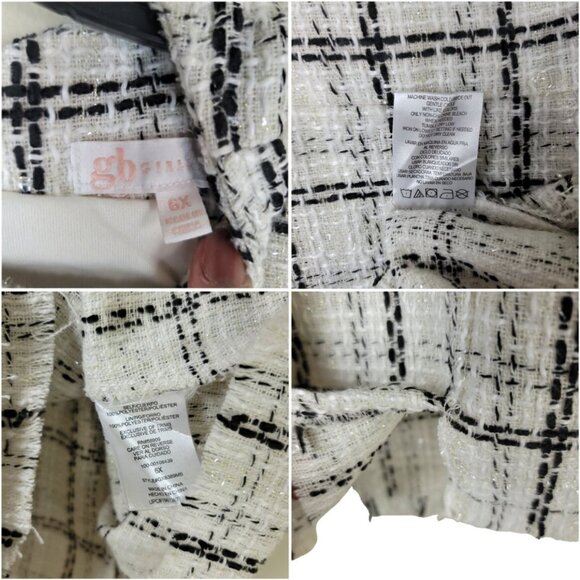 Girls Size 6 Clothing Bundle GB Girls Chelsea Violet Dresses Cardigan Flannel - Picture 13 of 14